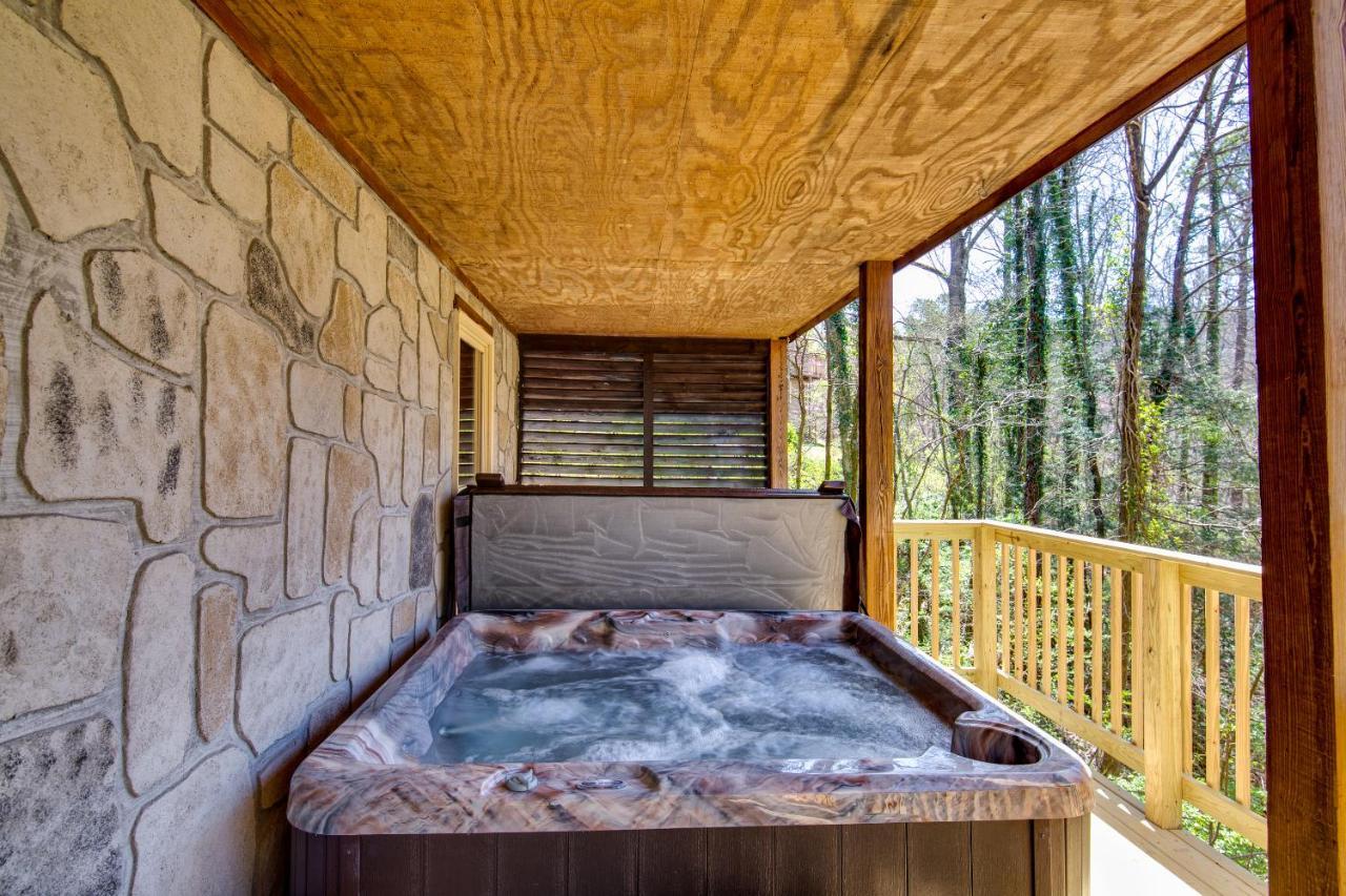 North Ridge Place Brand New Log Cabin With Hot Tub Great Location Sevierville Dış mekan fotoğraf